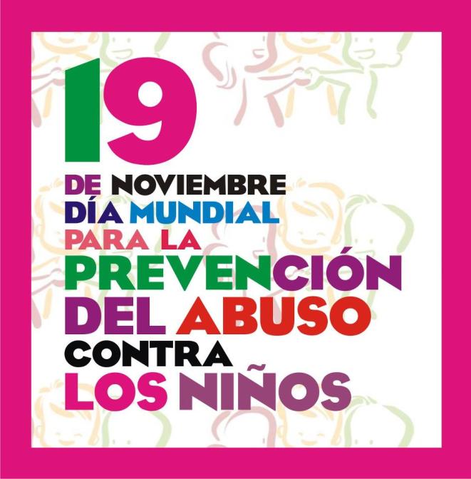 Hoy es el Día Mundial para la prevención del ABUSO SEXUAL INFANTIL.